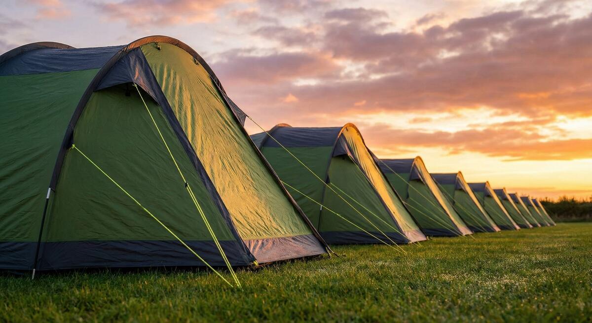 Pre Pitched Camping